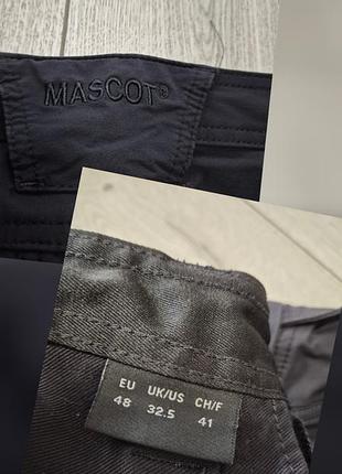 Рабочие брюки mascot advanced stretch cordura,s-m размер 9