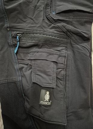 Рабочие брюки mascot advanced stretch cordura,s-m размер 6