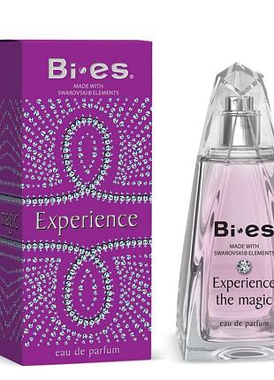 Туалетная вода женская bi-es experience the magic 100 ml
