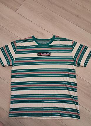 Вінтажна футболка tommy hilfiger