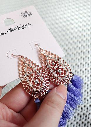 Новые серьги miss selfridge