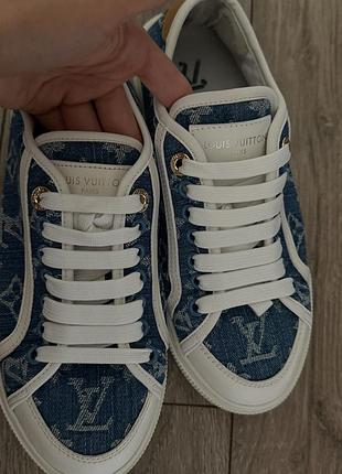 Джинсові кеди louis vuitton