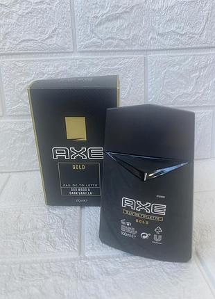 Axe gold 100 мл, oud wood&dark vanilla для мужчин