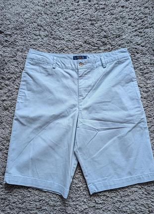 Женские шорты бермуды polo ralph lauren, size 18 (m/l) полупояс 37-38 бедра 48 длина 48 ширина штанины 24