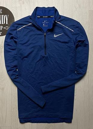 Мужская спортивная зип кофта nike element dri-fit, размер m