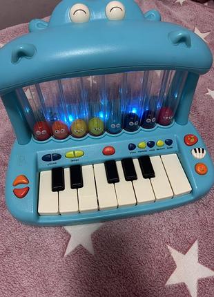 Музыкальная игрушка battat гиппопофон 2