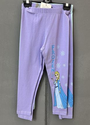 Лосины хлопковые эльза frozen, микки 86-128см