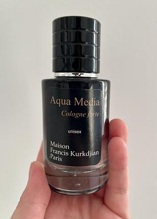 Парфум унісекс мускус цитрус зелень aqua media cologne forte від maison francis kurkdjian жіночі чоловічі