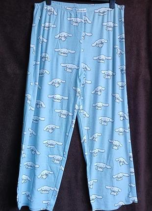 Штаны женские домашние  в рубчик, hello kitty, l-xl, eur 42-44, 46