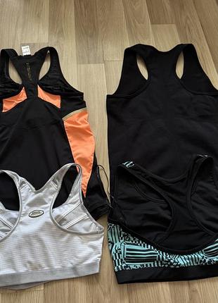 Спортивні топи для фітнесу. s-2 xl