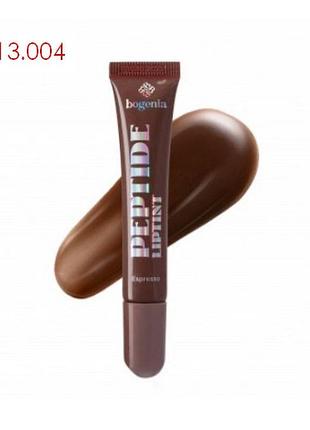 Bogenia бальзам для губ peptide lip tint 004 espresso