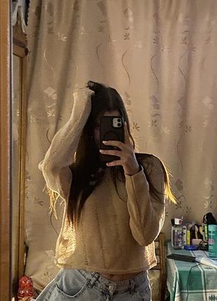Вʼязаний светр