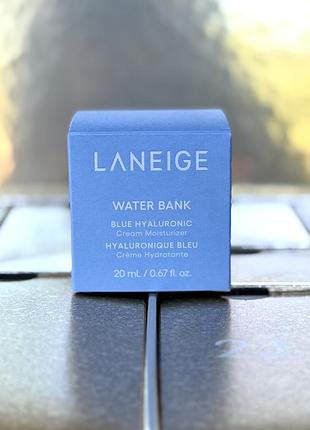 Крем для обличчя laneige — water bank blue hyaluronic cream moisturizer