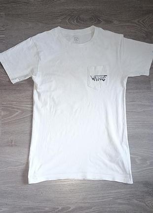 Футболка vans rowan (оригинал) с принтом на спине, разм. s