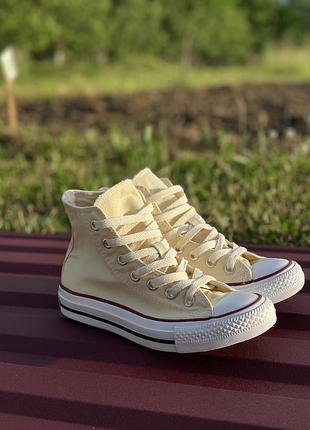 Converse all star жіночі кеди бежеві розмір 36 ідеальний стан