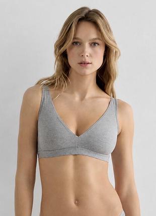 Intimissimi бюстгальтер ліфчик бра 75b з трикутними чашками lara бавовняний intimissimi ідеальний