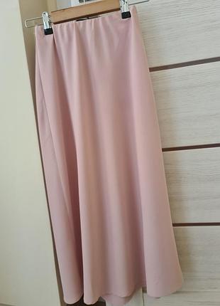 Спідниця жіноча pink, колір пудровий, розмір xs, зріст 164-168
