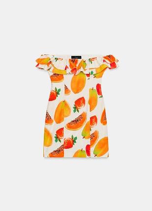 Платье zara испания