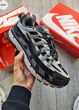 Кросівки чоловічі nike p-6000 anthracite smoke grey
