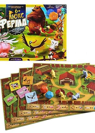 Настольная игра danko toys g-fl-ua-01-01 люкс ферма большая укр