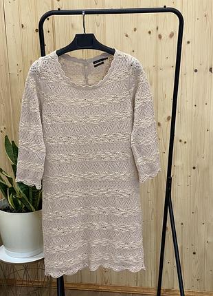 🖤платье ажурное короткое женское massimo dutti🖤