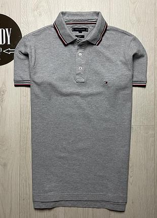 Мужское премиум поло tommy hilfiger, размер m