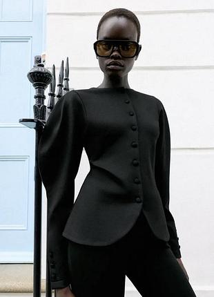 Жакет жіночий чорний zara new