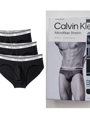 Мужские трусы calvin klein microfiber stretch hip briefs. оригинал из сша. новые