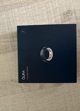 Смарт-кільце oura ring 4 black size 7