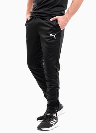 Чоловічі чорні легкі спортивні штани puma пума оригінал розмір 2xl xxl