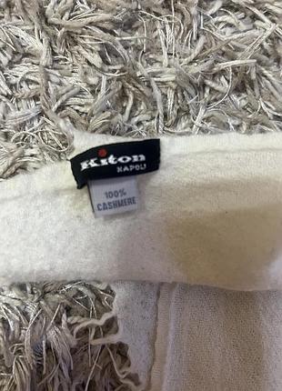 Кашеміровий гарф kiton napoli(100% кашемір)