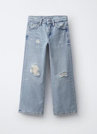 Нові джинси zara, розмір 6/7 років (122см)