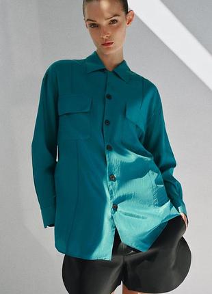Женская блуза zara размер s m