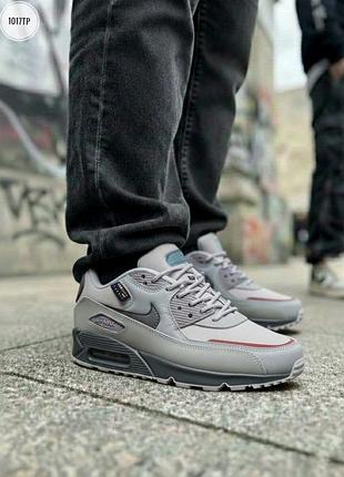 Кросівки чоловічі nike air max 90 surplus grey