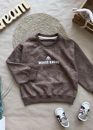 Світшот з принтом moose knces