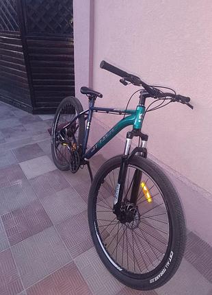 Велосипед space 27.5” mtb, горный, shimano, дисковые тормоза