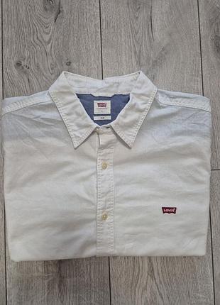 Мужская рубашка levi's,l размер