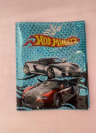 Обложка для тетради "hot wheels"