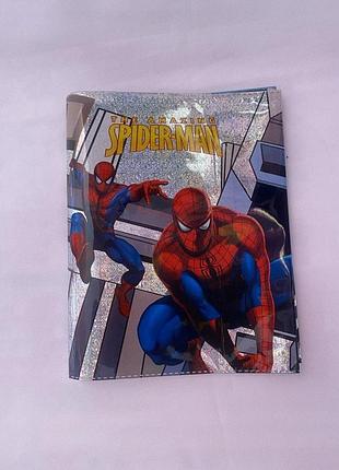 Обложка для тетради "spider man"