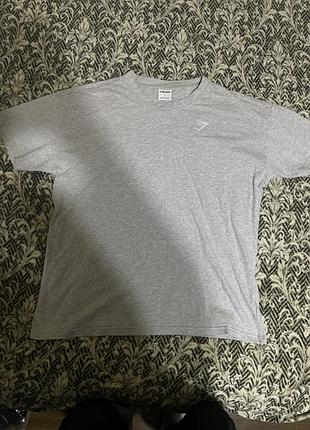 Футболка gymshark training oversized t-shirt