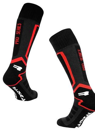 Термоноски radical pro series черный /красный (pro-series-red)