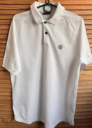 Мужское поло stone island оригинал