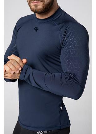 Лонгслив radical stone ls для тренировок, нави (stone-ls-navy)