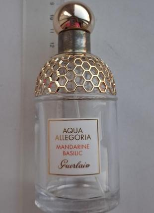 Флакон, парфуми аква алегорія, мандарин і базилік, guerlain
