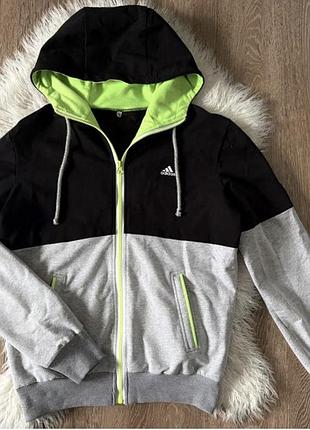 Мужская кофта зипка adidas