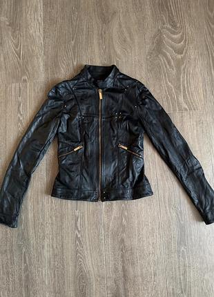 Куртка versus versace leather jacket