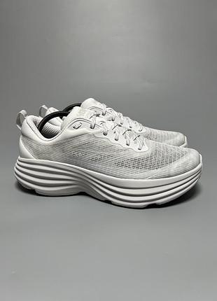 Кросівки для комфортної ходьби бігу тренувань hoka one one bondi 8 ts caged ‘stealth tech pack’  1155391 wmc оригінал