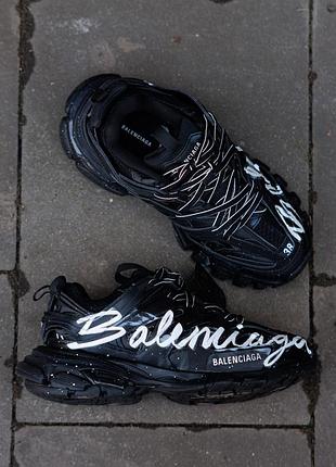 Р.36-41 кроссовки b. track signature sneaker black white bl014