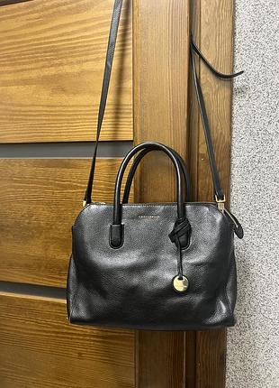 Шкіряна сумка тоут coccinelle clementine black оригінал
