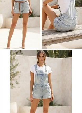 Denim co, джинсовый комбинезон шортами